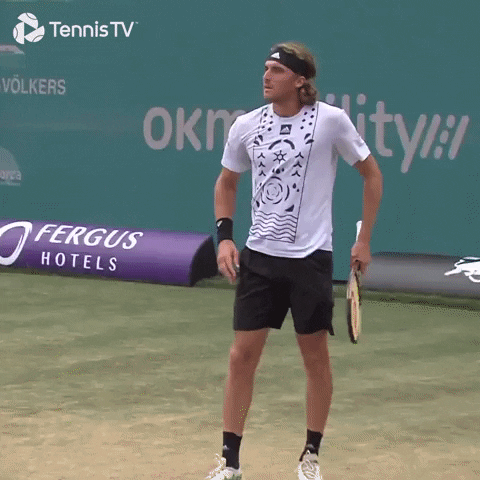 Hands On Hips Tennis Player Stefanos Tsitsipas GIF