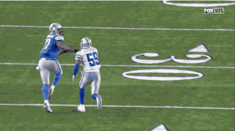 Hands Up Deflection American Footaball GIF