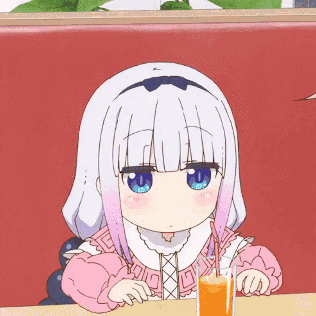 Hands Up Kawaii Kanna GIF