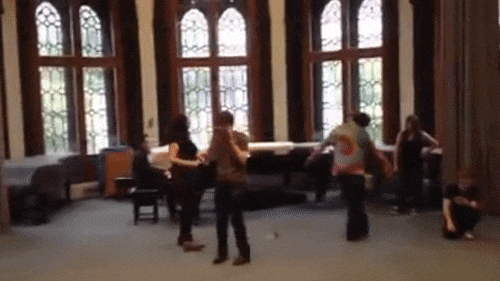Hands Up Yeah Party Fun GIF