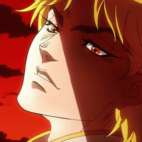 Handsome Face Of Dio GIF