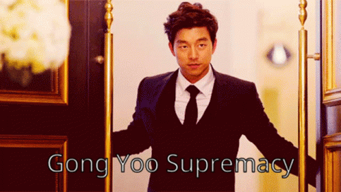 Handsome Gong Yoo Supremacy GIF