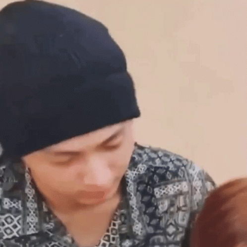 Handsome Man Scratching GIF