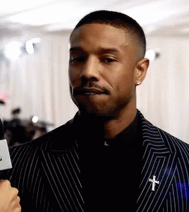Handsome Michael B Jordan GIF