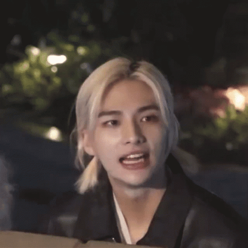 Handsome Rapper Hyunjin Speechless GIF