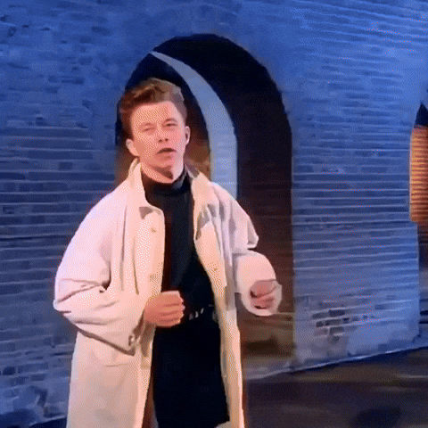 Handsome Rick Astley Roll Meme GIF