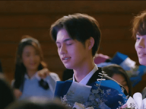 Handsome Sarawat Head Scratch GIF