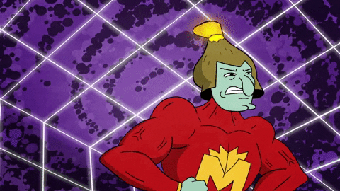 Handsome Squidward Fumming Hot GIF