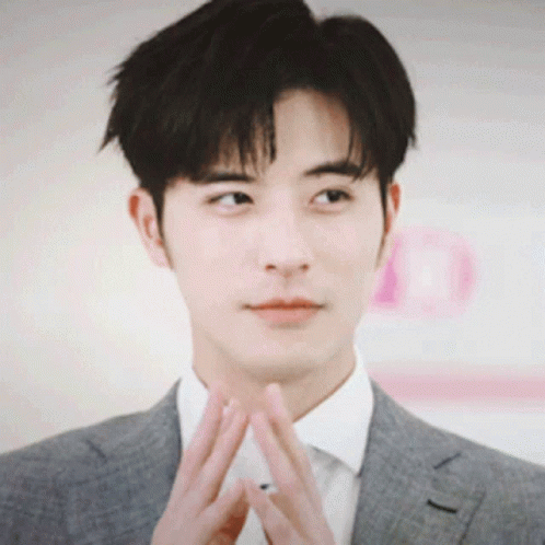 Handsome Xu Kaicheng Plotting Scene GIF