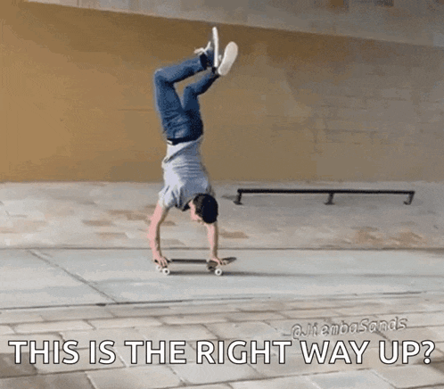 Handstand Skateboard Trick Gif GIF