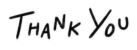 Handwritten Thank You Message