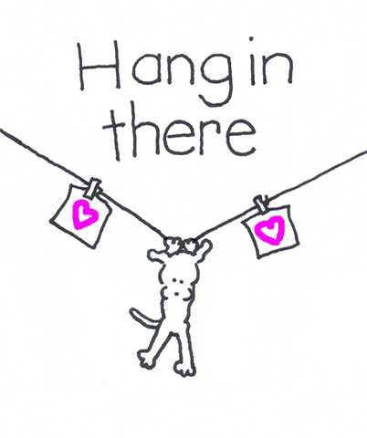 Hang In There Thinking Of You Sympathy GIF