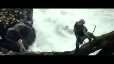 Hang In There Thorin Fighting Trolls GIF