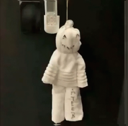 Hanging Voodoo Doll Ateez Korean Boy Band GIF