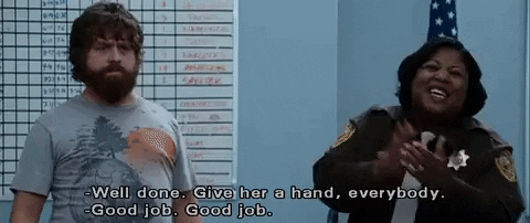 Hangover Alan Good Job Everyone Mr Chow GIF