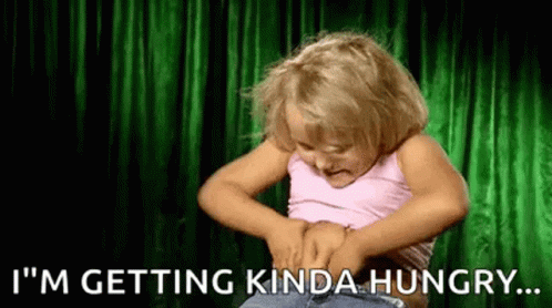 Hangry Honey Boo Massaging Tummy GIF