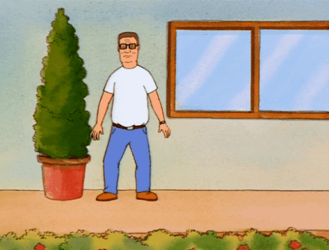 Hank Hill Hide And Seek Animation GIF