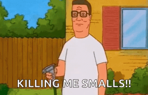 Hank Hill Killing Me Smalls GIF