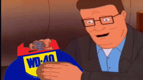Hank Hill Wiping GIF