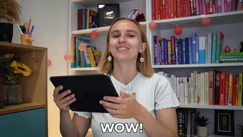 Hannah Witton Wowza Introducing New Product GIF