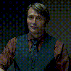 Hannibal Lecter Different Emojis GIF