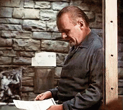 Hannibal Lecter Flirty Reaction GIF