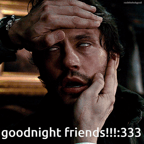 Hannibal Lecter Goodnight Friends GIF