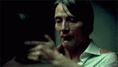 Hannibal Lecter Hug GIF