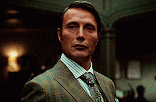 Hannibal Lecter Looking GIF