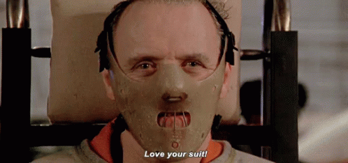 Hannibal Lecter Love Your Suit GIF