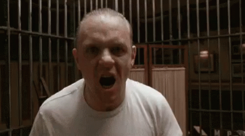 Hannibal Lecter Mad GIF