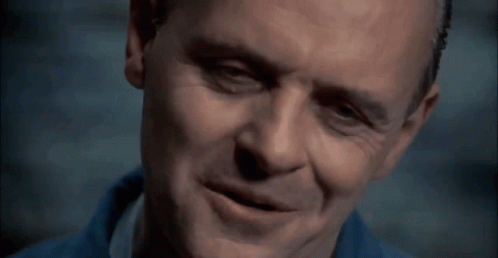 Hannibal Lecter Talking GIF