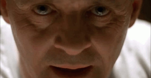Hannibal Lecter Talking With Enemy GIF