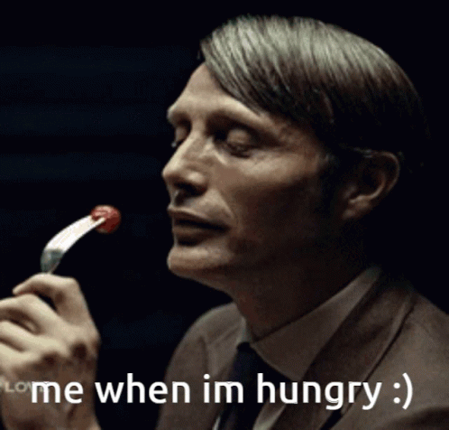 Hannibal Lecter When Im Hungry GIF