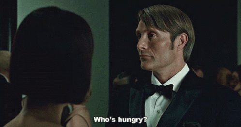 Hannibal Lecter Whos Hungry GIF