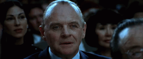 Hannibal Lecter Wink GIF