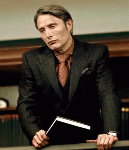 Hannibal Mads Sad Face GIF
