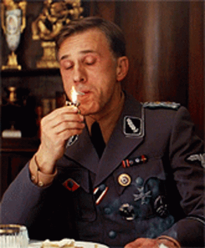 Hans Landa Inglourious Basterds GIF