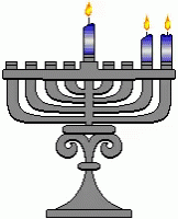 Hanukkah Candle Lighting Visuals GIF