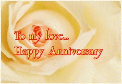 Happy 10th Anniversary Sweet Message GIF