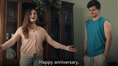 Happy 2 Year Work Anniversary Welcome Message GIF