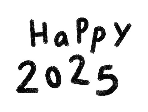 Happy 2025 Text