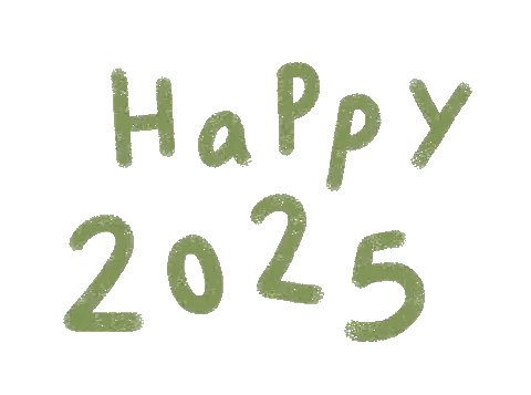 Happy 2025 Text