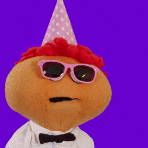 Happy 21st Birthday Gerbert Puppet Be Careful GIF