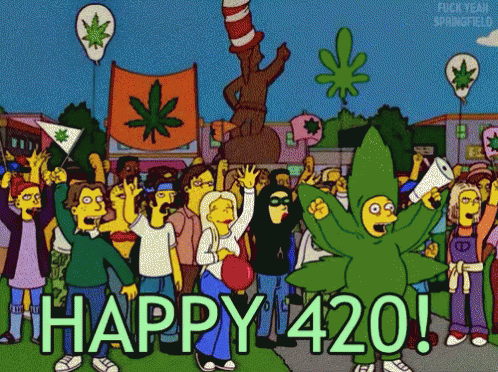 Happy 420 498 X 372 Gif GIF