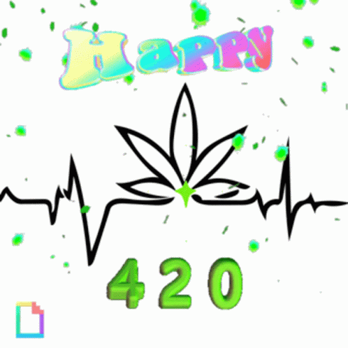 Happy 420 498 X 498 Gif GIF