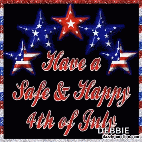 Happy 4th 498 X 498 Gif GIF