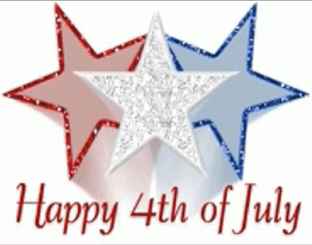 Happy 4Th American Star GIF