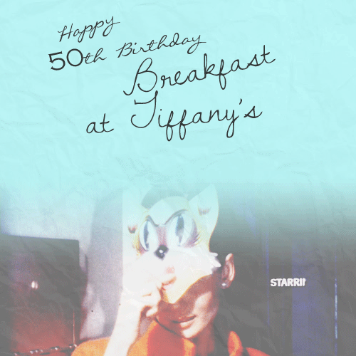Happy 50th Birthday Breakfast At Tiffany's GIF
