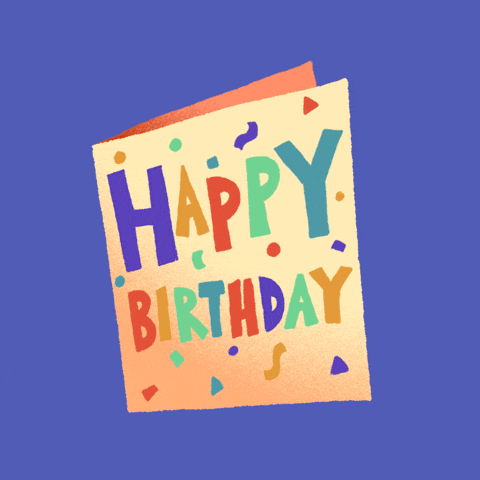 Happy 65th Birthday Card GIF